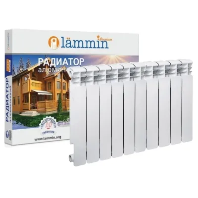 Купить Радиатор биметал. LAMMIN ECO ВМ350-80-10